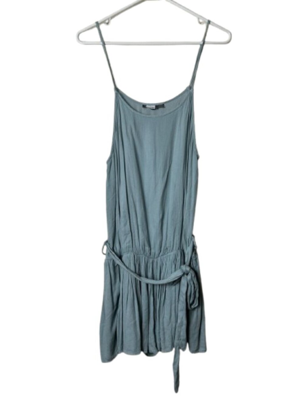 Young Fabulous & broke light blue flowy tie waist romper womens M